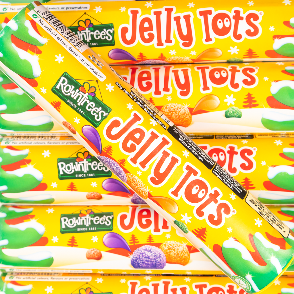 rowntrees, jelly tots, gummy, lollyshop, christmas