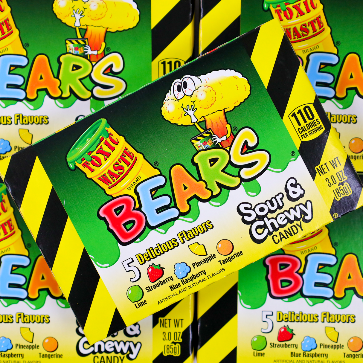 Toxic Waste Bears Theatre Box 85g