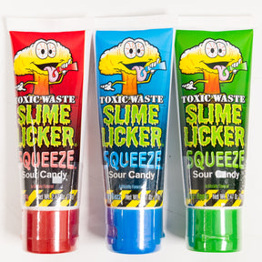 toxic waste, slime licker, sour, candy, lollyshop