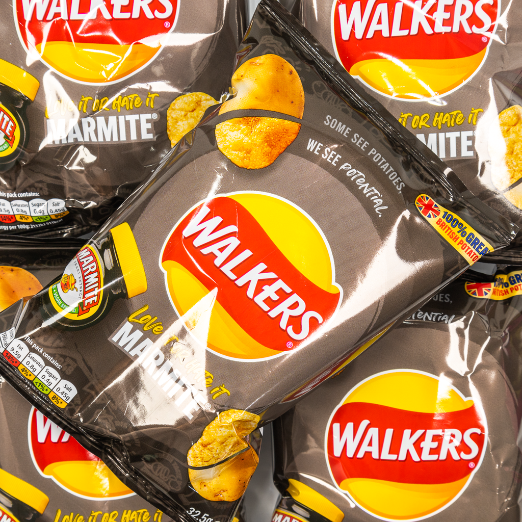 walkers, crisps, chips, marmite, lollyshop
